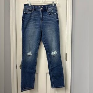 Women’s Old Navy Power distressed jeans size 6 regular